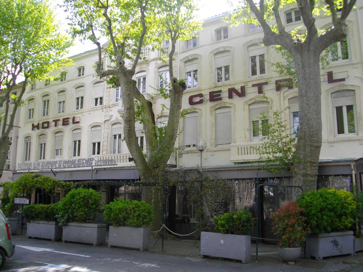 Hotel Central Carcassonne Bagian luar foto