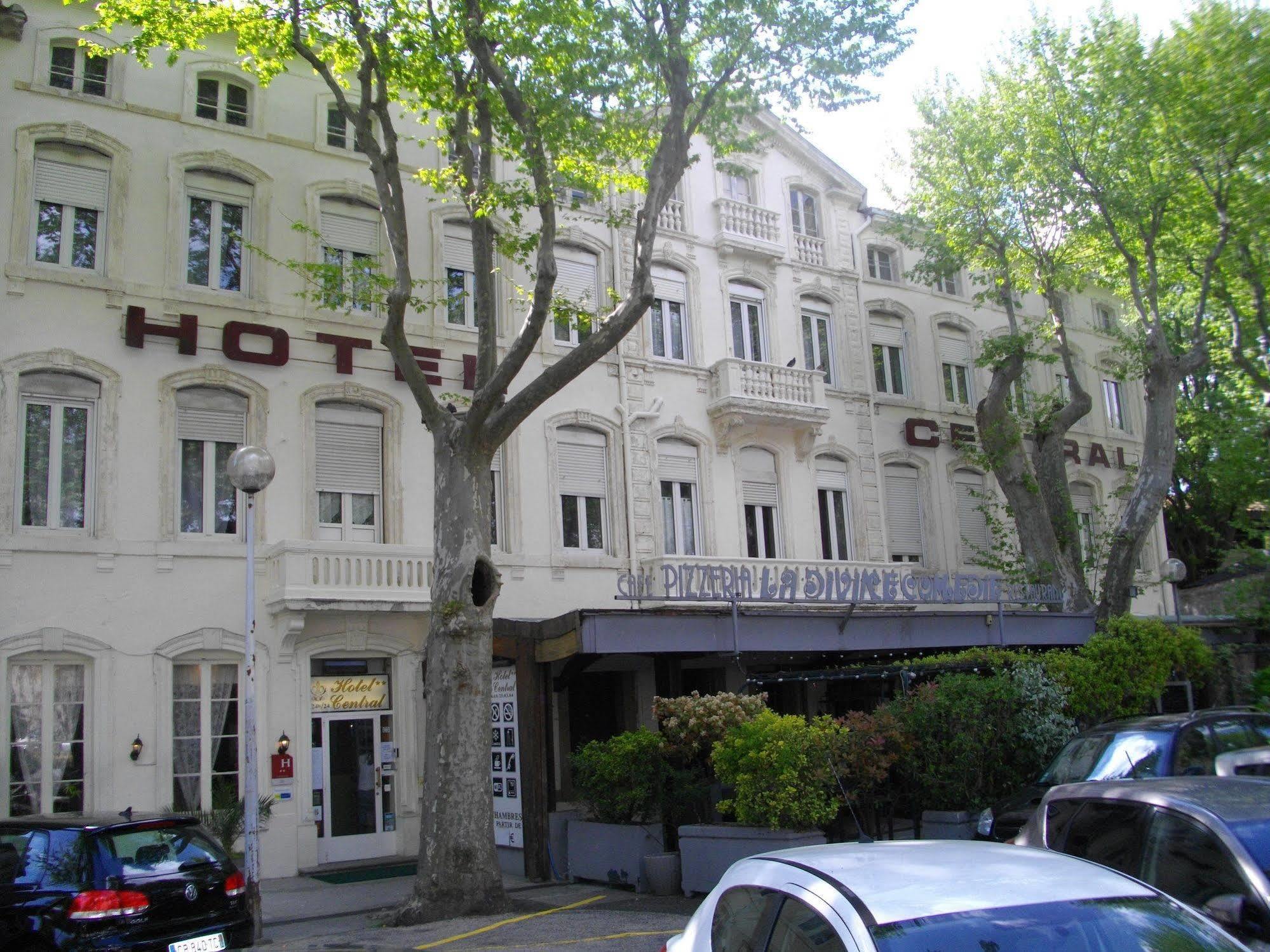 Hotel Central Carcassonne Bagian luar foto