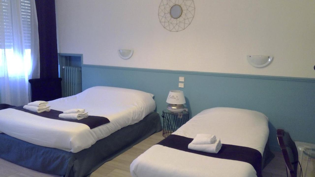 Hotel Central Carcassonne Bagian luar foto